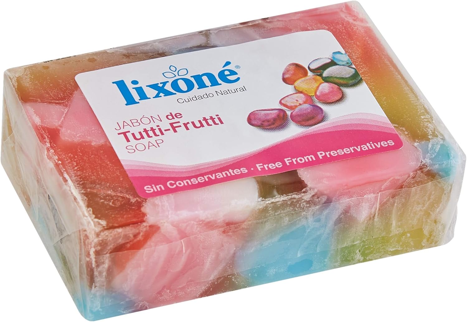 Perfil del Jabón TUTTI-FRUTTI Glicerina Vegetal de Lixone