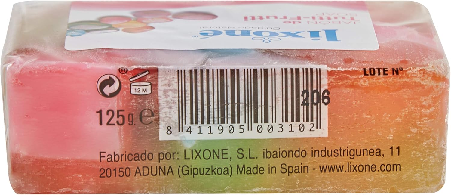 EAN del Jabón TUTTI-FRUTTI Glicerina Vegetal de Lixone