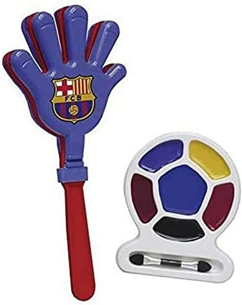 Set Aplaudidor y Pinturas para la Cara del Fc Barcelona