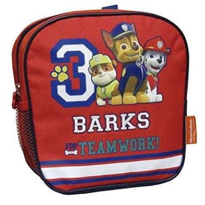 Mochila Bordada Infantil de la Patrulla Canina 24 Cm