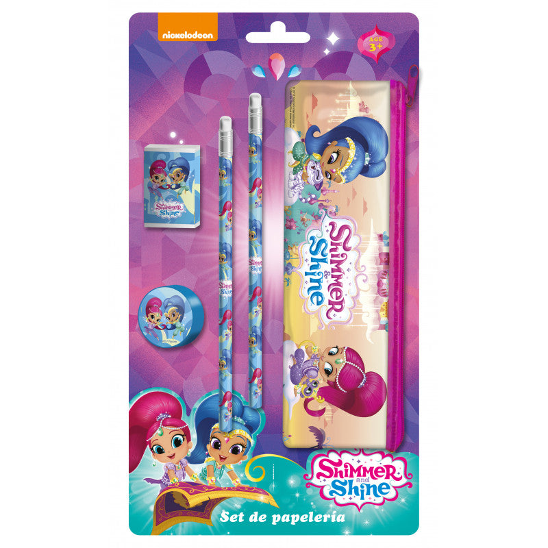 Set de Papelería de Shimmer And Shine
