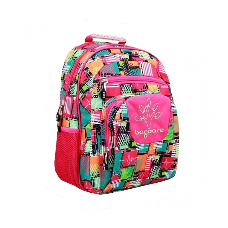 Mochila Patchwork de Bagoose 35 Cm