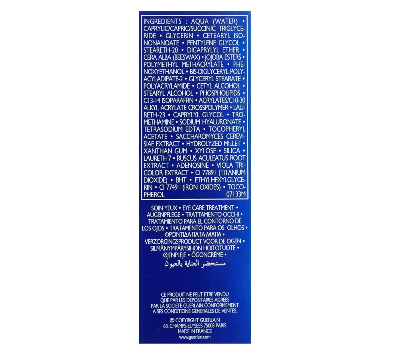 Crema Serum Antiarrugas para los Ojos Super Aqua-eye de Guerlain de 15 Ml